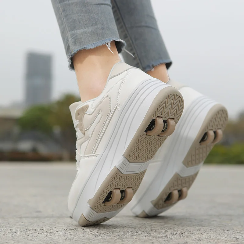 รองเท้าสเก็ตสำหรับเด็ก ใช้เล่น - Running Shoes บทวิจารณ์และราคา