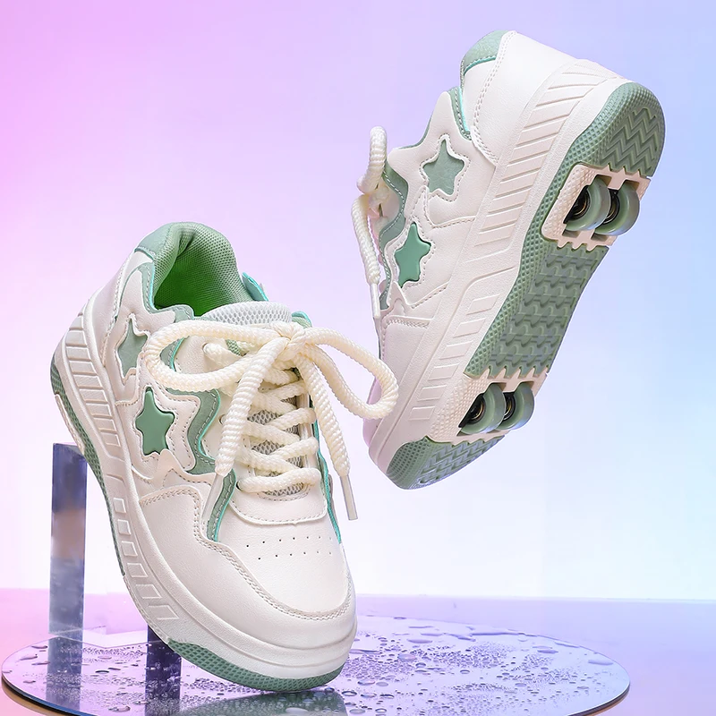 รองเท้าโรลเลอร์สเก็ตสำหรับเด็ก - Running Shoes บทวิจารณ์และราคา