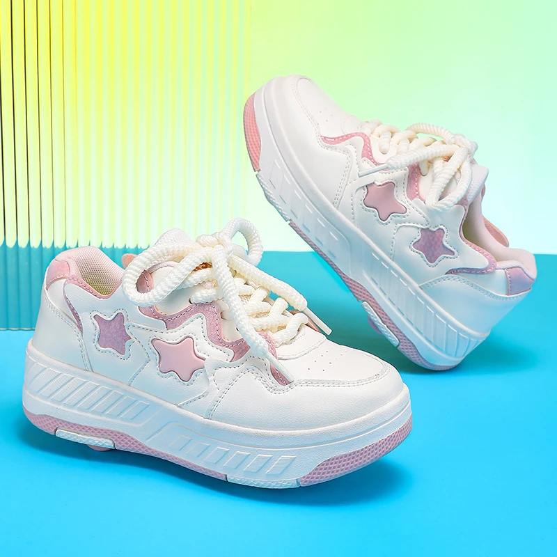 รองเท้าโรลเลอร์สเก็ตสำหรับเด็ก - Running Shoes บทวิจารณ์และราคา
